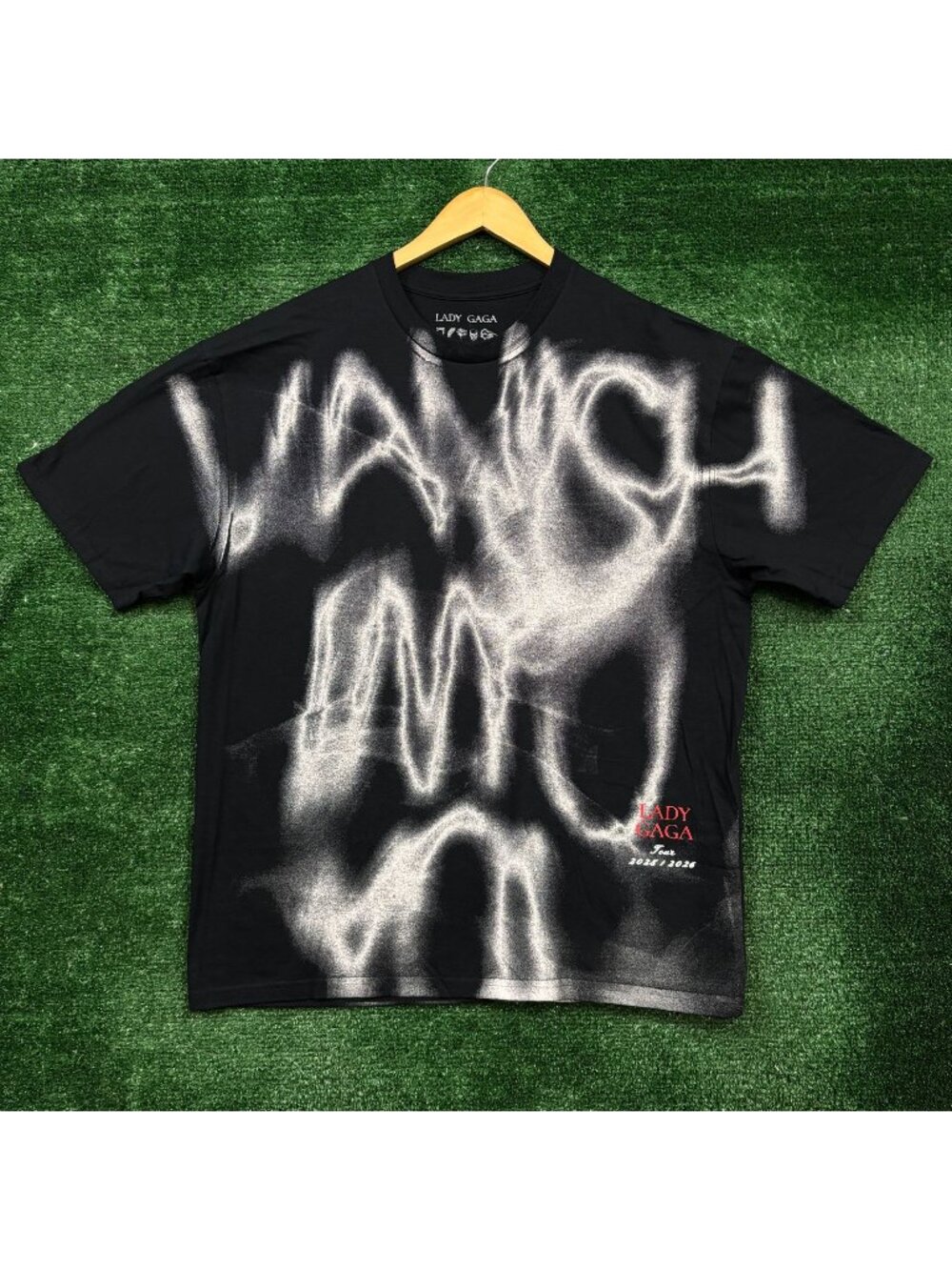 Lady Gaga Vanish Into You Mayhem Tour T-shirt size Large